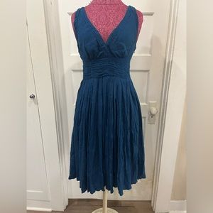 VINTAGE Marc Jacobs Blue chiffon dress, size 0